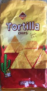 CHIPS TORTILLA CHIPS CHILI  LP-200G