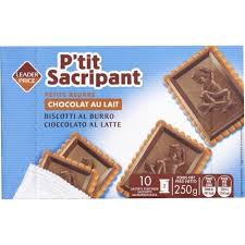 BISC P'TIT SACRI CHOCO LAIT LP-250G