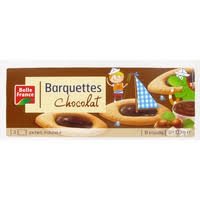 BISCUIT BARQUETTES CHOCO -120G