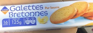 BISCUIT GALETTES BRETONNES LP 125G