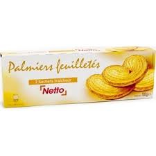 BISCUIT PALMIERS NETTO - 100G