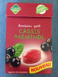 BONBON SS CASSIS MENTHOL LP - 50G