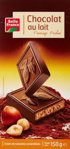 CHOCOLAT AU LAIT FOURRAGE BF - 150G
