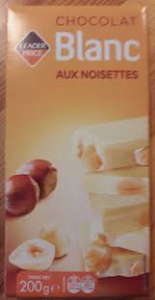 CHOCOLAT BLANC NOISETTE LP- 200G