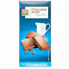 CHOCOLAT LAIT DEGUSTATION BF - 100G