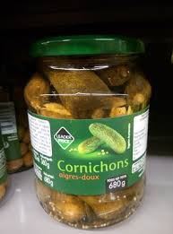 CORNICHONS AIGRE DOUX  LP - 720ML