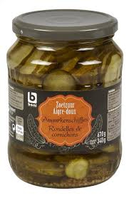 CORNICHONS AIGRE-DOUX BONI 360G
