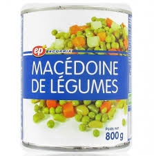 MACÉDOINE DE LÉGUMES EP -800G