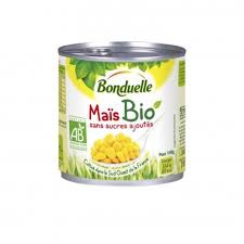MAIS BIO SANS SUCRE BONDUELLE-100G