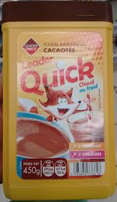 POUDRE CACAOTEE QUICK LP - 450G