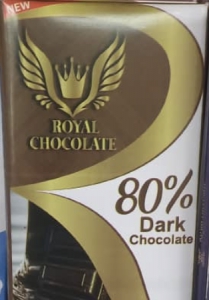 Royal Chocolate 80% Dark - 100g