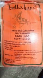 Riz Bella Luna  Long grain - 25 kg