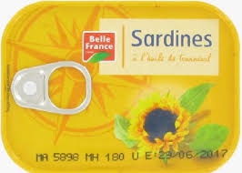 SARDINE HUILE DE TOURNESOL BF -135G
