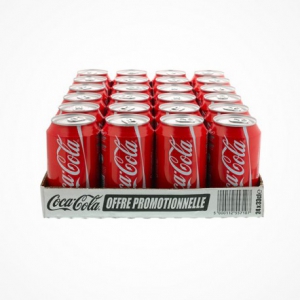 Pack de 24 canettes COCA COLA -33cl