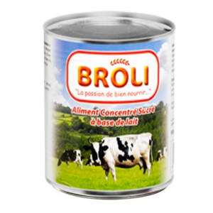 Lait concentré  sucré  Broli - 1kg