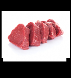 Viande de boeuf sans os   -  1 kg