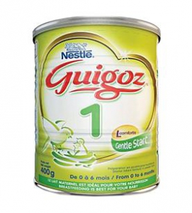 Carton Lait bébé GUIGOZ 1-400 g x12