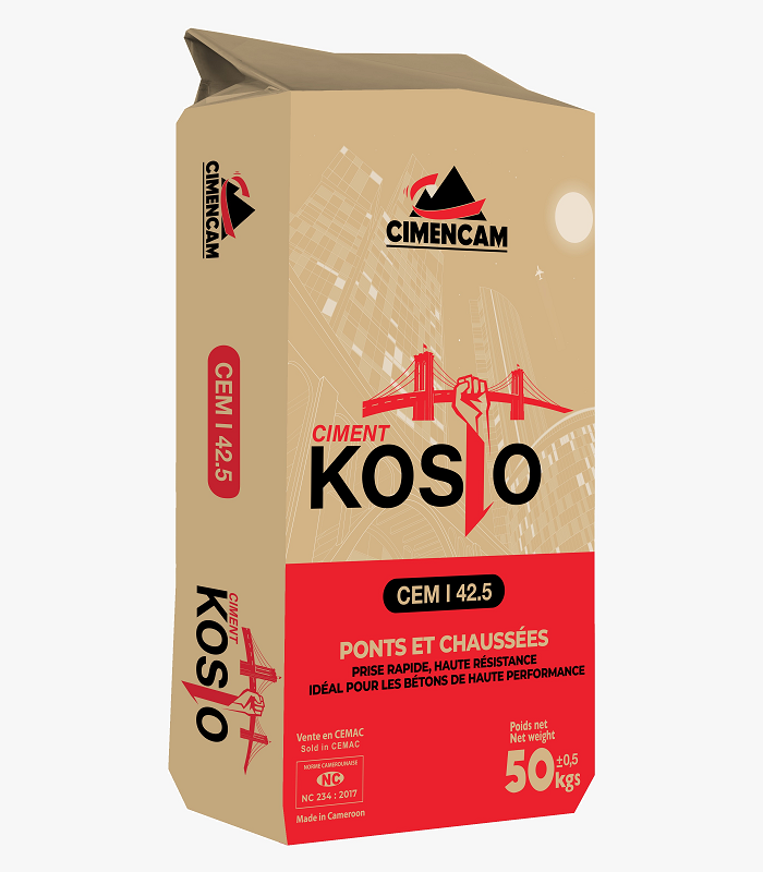 Ciment Kosto Cimencam 42.5 – 50Kg