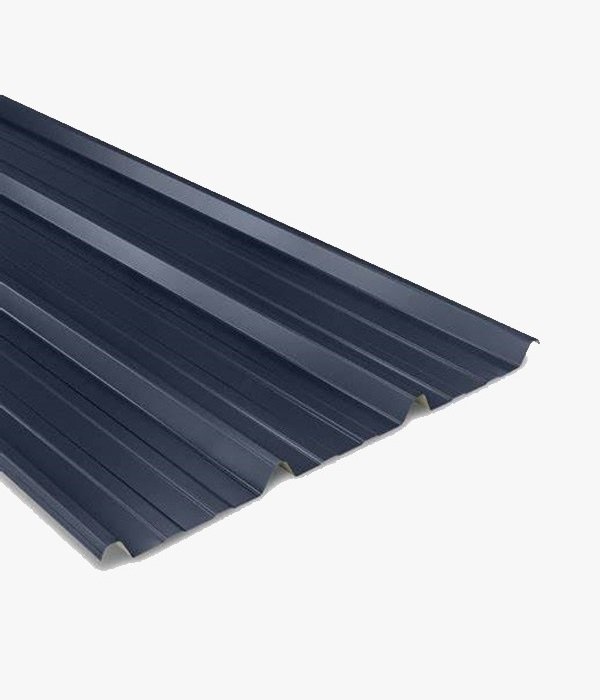 Tôle Bac Alu-Zinc Prélaquée Ép 0.30 mm – Bleu Ardoise
