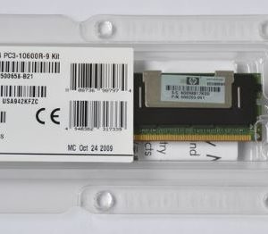 Memoire HP 4Go 2Rx4 PC3-10600R pour Serveur[500658-B21]