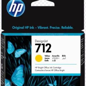 Cartouche  HP 712 Yellow ( 29ml)/ R?f: 3ED69A[3ED69A]