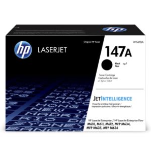 Toner HP Laser 147A Black LaserJet Toner Cartridge / R?f: W1470A/[W1470A]
