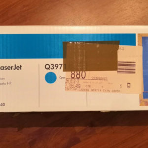 Toner HP Laser 2550 Q3971A Cyan[Q3971A]