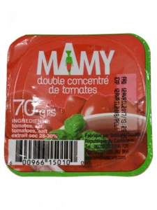 Tomate double Concentré MAMY-70g