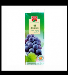 Jus de raisins 100%  - 1L