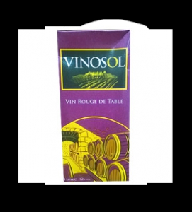 Vin rouge VINOSOL - 1L